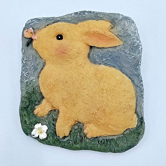 Papel Giftware Bunny Brooch Spring Easter Rabbit Butterfly on Nose Jewelry Pin - Picture 2 of 7